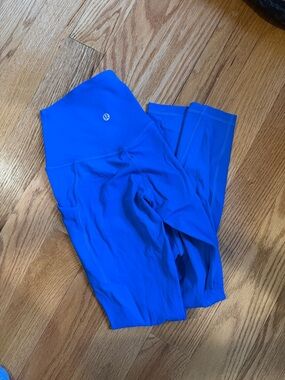 Lululemon Blue High-Rise Align Leggings